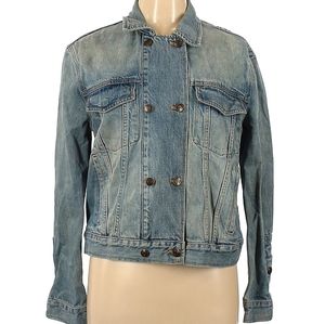 Free People Denim Jean Jacket M